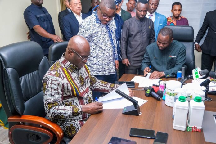 MoFA and Omanbapa AgriTech Sign $10 Million Agreement to Establish Organic Fertiliser Manufacturing Plant in Ghana