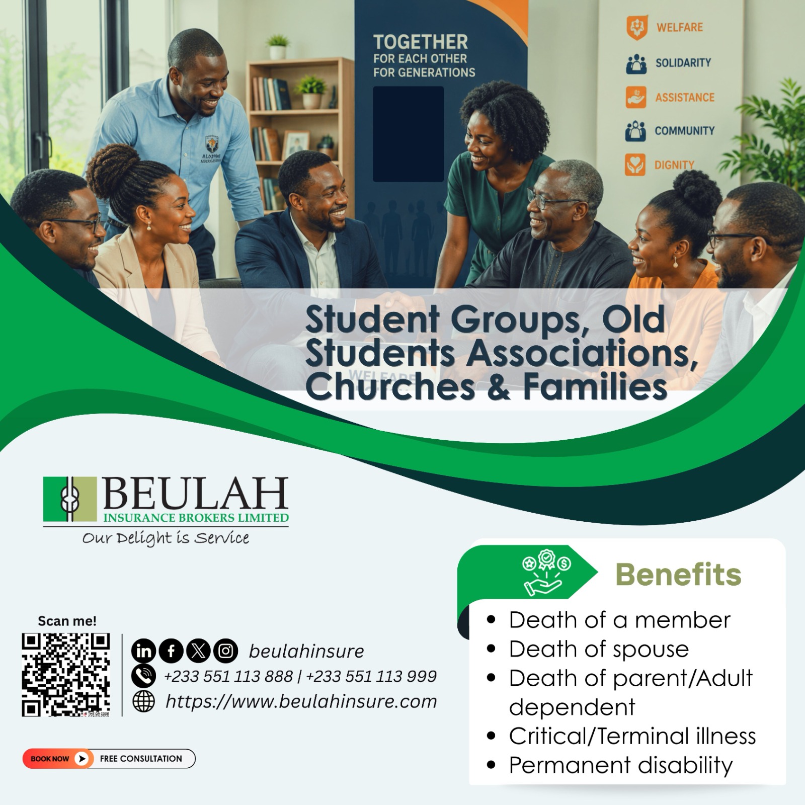 Beulah Insurance Brokers Introduces Comprehensive Welfare Insurance for Associations, Churches and Families