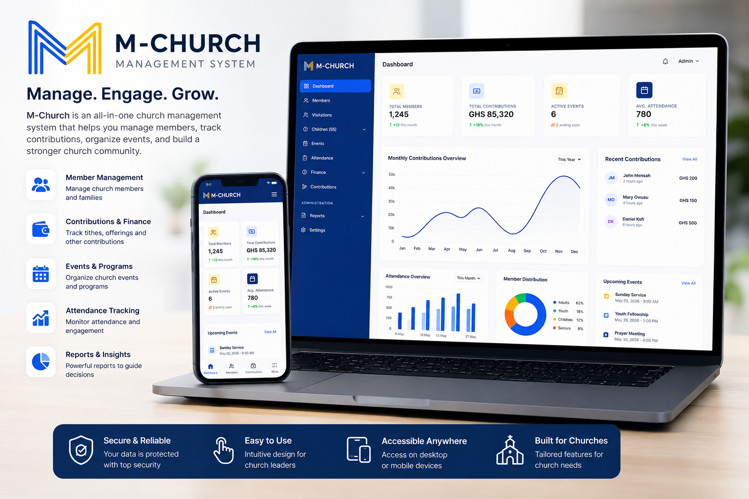 M-Church Management System