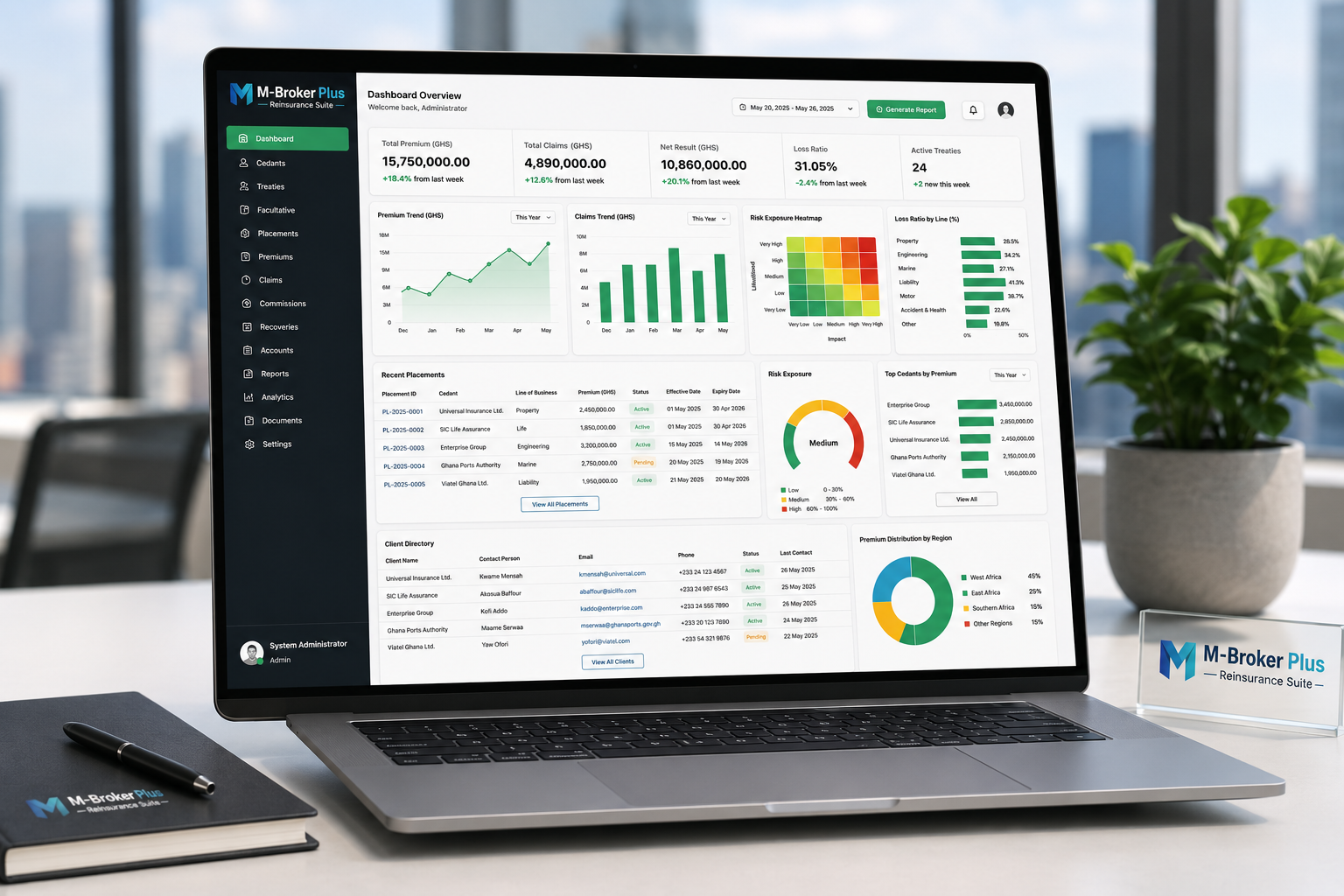 M-Broker Plus Reinsurance Suite